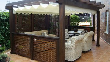 Ideas de pérgolas para jardín